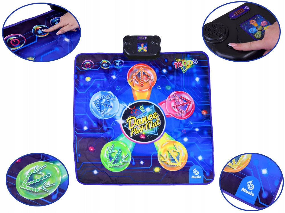 Large Musical Dance Mat for Kids Movement Fun Exercise ZA6138 Kid's age 3＋ years