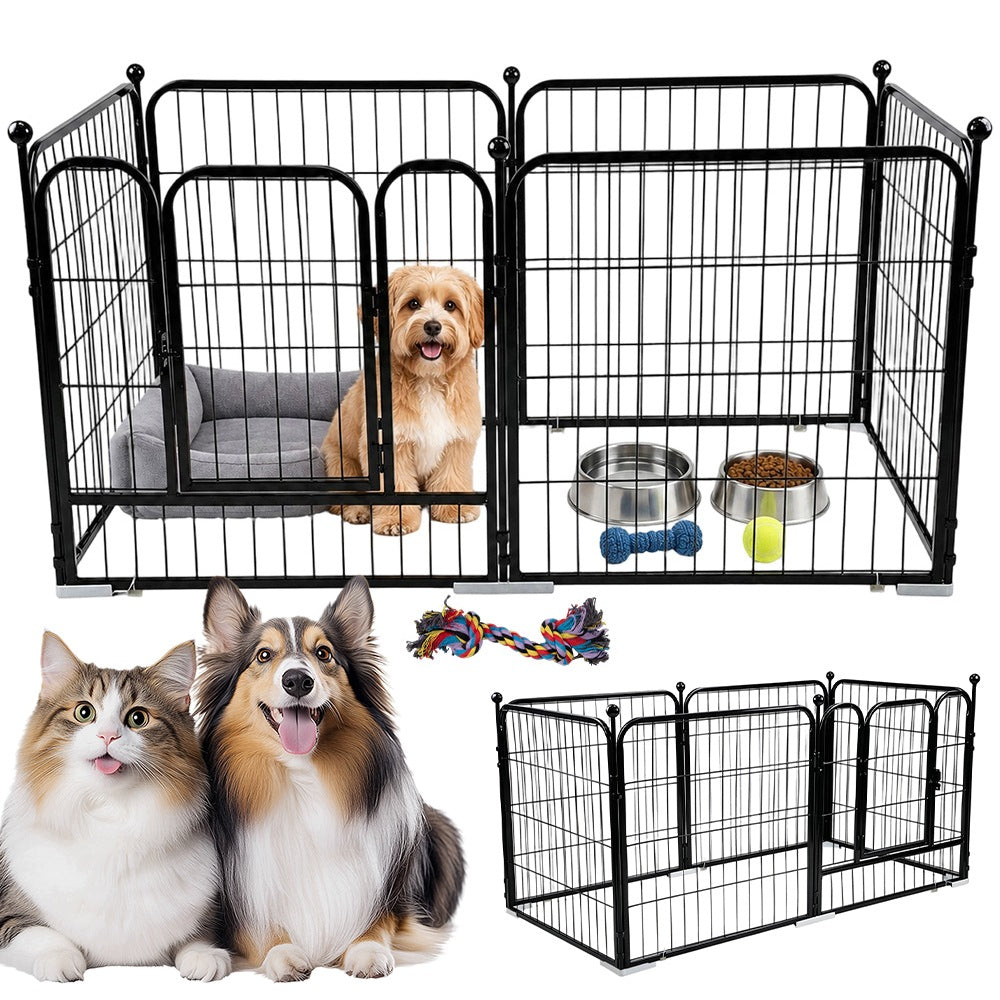 Large Pet Dog Playpen Farm Cage Catwalk Folding Lightweight Puppies