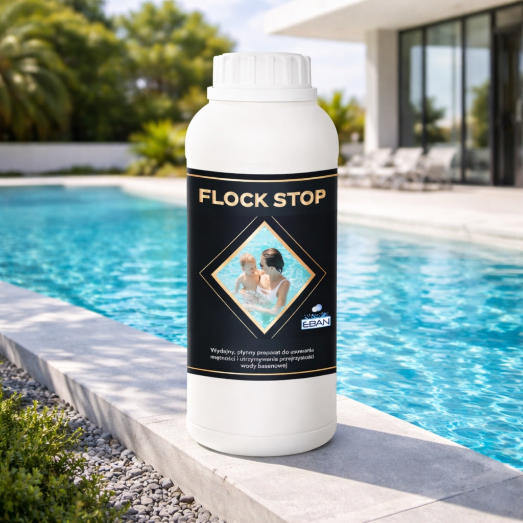 Large Pool Chemistry Starter Kit 7in1 Chlorine Coagulant Antialgae pH Kind chlorine