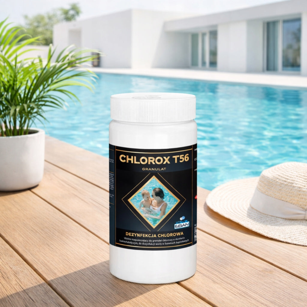 Large Pool Chemistry Starter Kit 7in1 Chlorine Coagulant Antialgae pH Weight 6.7 kg