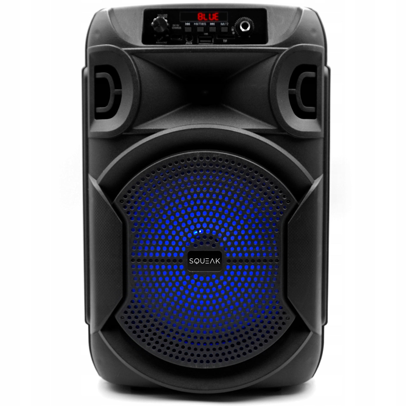 Large Powerful Boombox Speaker Column Karaoke Sound System Pulse Tower SQ1006 Brand Squeak