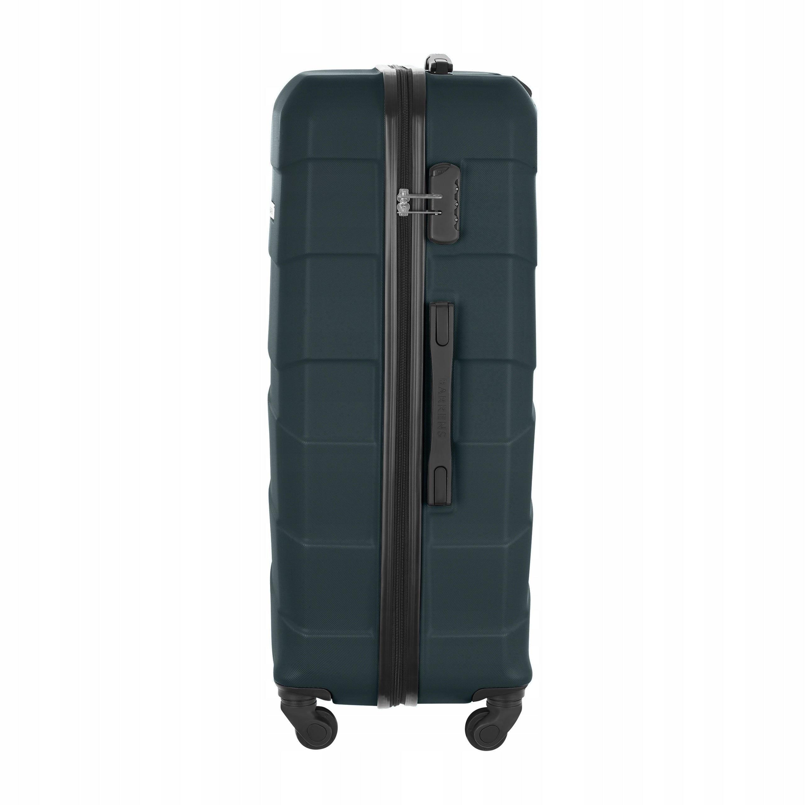 Large SUITCASE Travel Luggage REGISTERED HARD CAPACIOUS BAG XXL 4 WHEELS Model D003.40 - gre