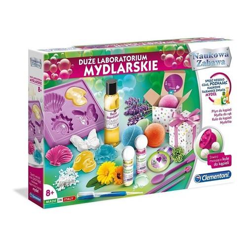 Large Soap Laboratory Clementoni 60982 Creative soaps Packaging status original