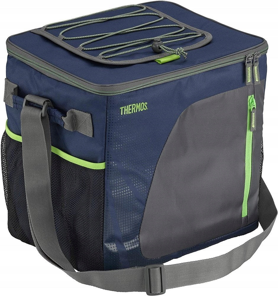 Large Thermal Insulation Bag Travel Refrigerator Picnic Thermos 30l Color blue