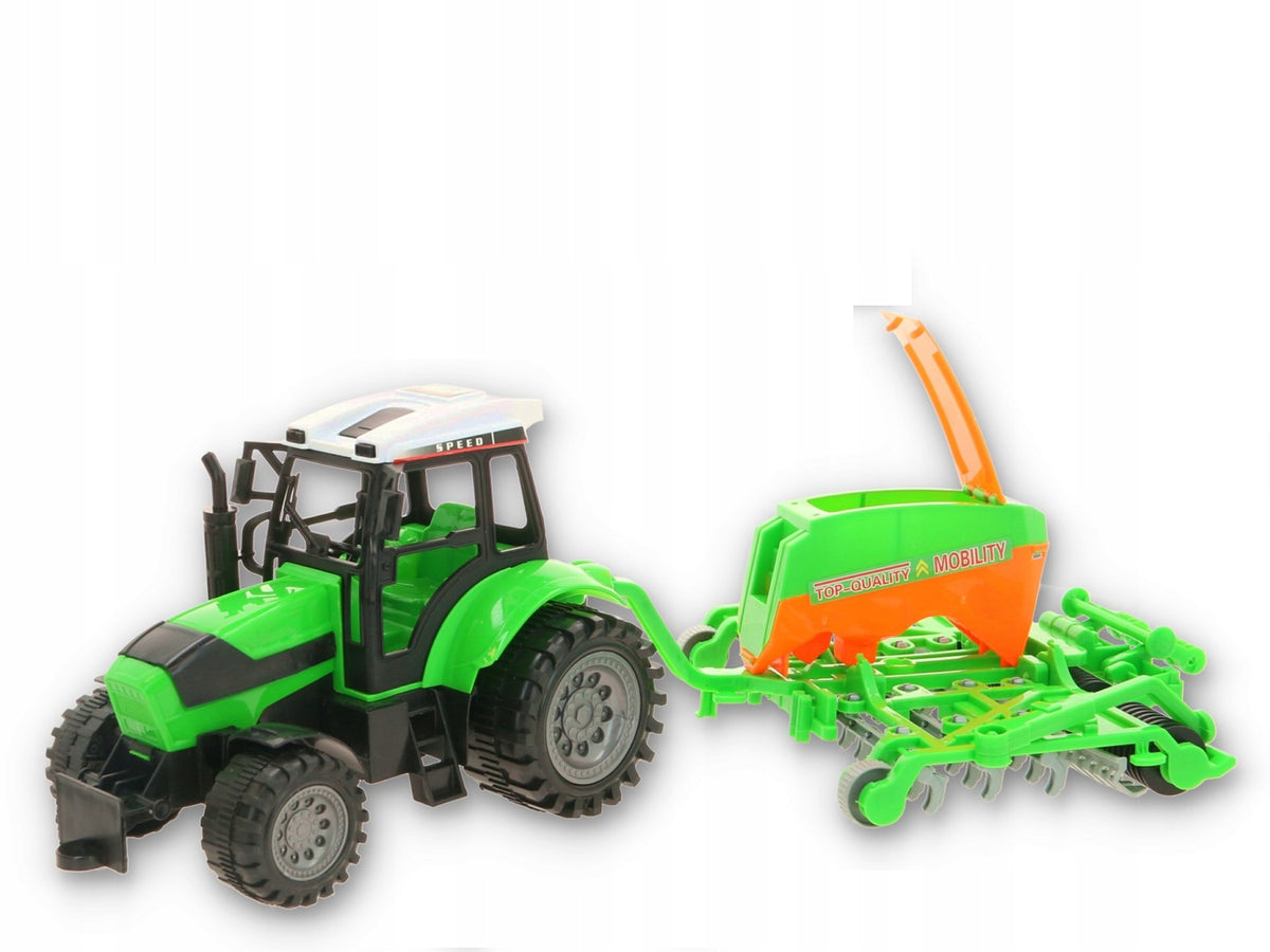 Large Tractor with Seeder + Seed Aggregate Tractor for children Seeder Manufacturer code 5907773969860