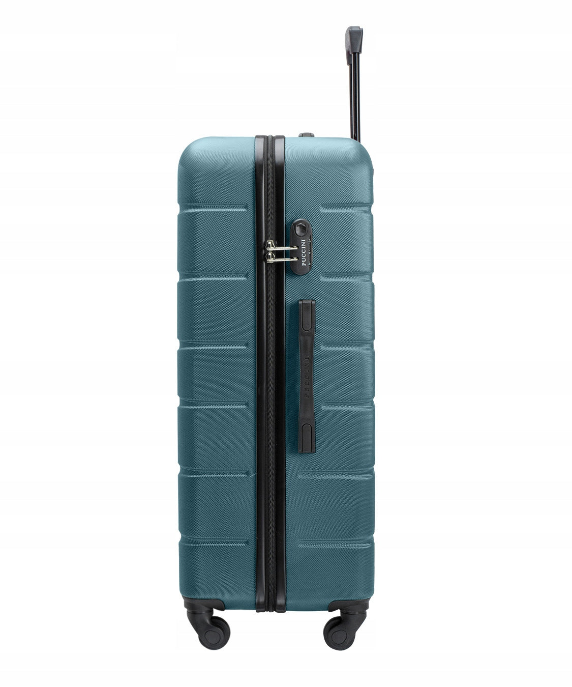 Large Travel Suitcase Hard On Wheels PUCCINI Green ABS024A-5 Brand PUCCINI