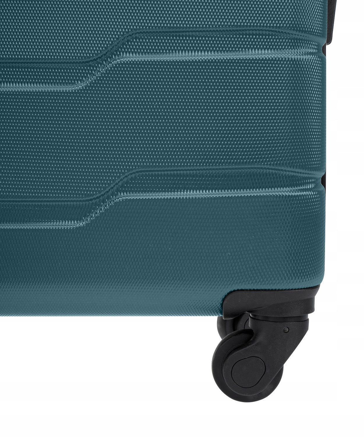 Large Travel Suitcase Hard On Wheels PUCCINI Green ABS024A-5 Width (longer edge) 49 cm
