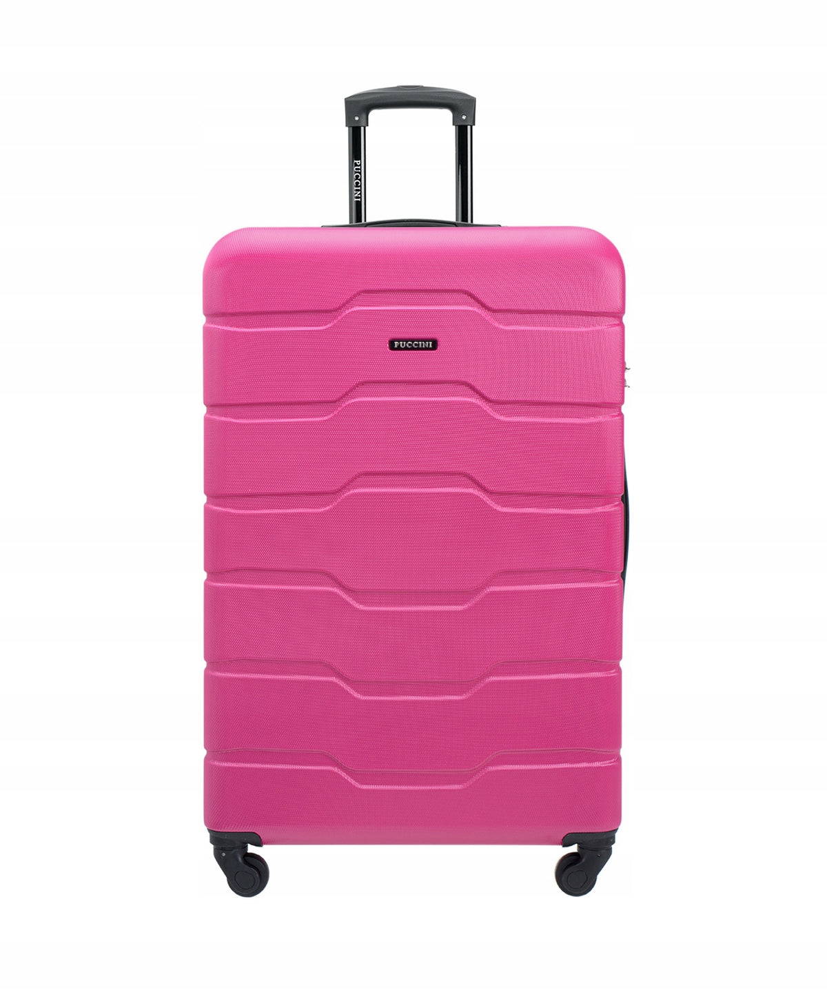 Large Travel Suitcase Hard On Wheels PUCCINI Pink ABS024A-3A EAN (GTIN) 5902308044371