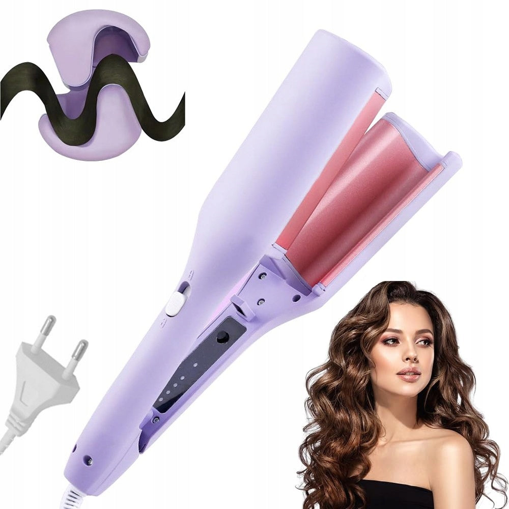 Large Wave Curler Professional Roll Portable Hair Inverter 160-220C