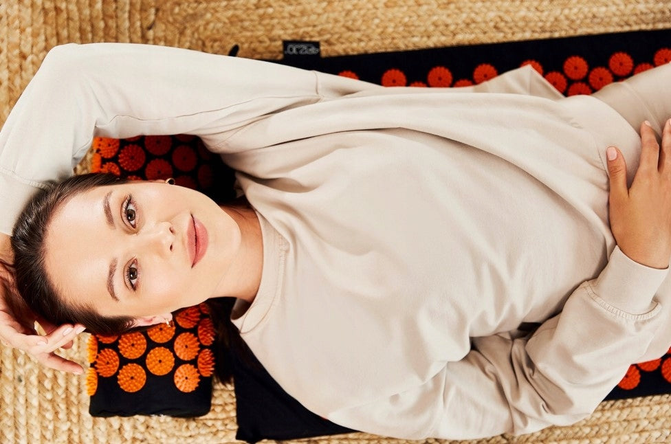 Large XL acupressure mat with spikes 110x42cm 4FIZJO + POMR pain PILLOW Manufacturer code ACM12
