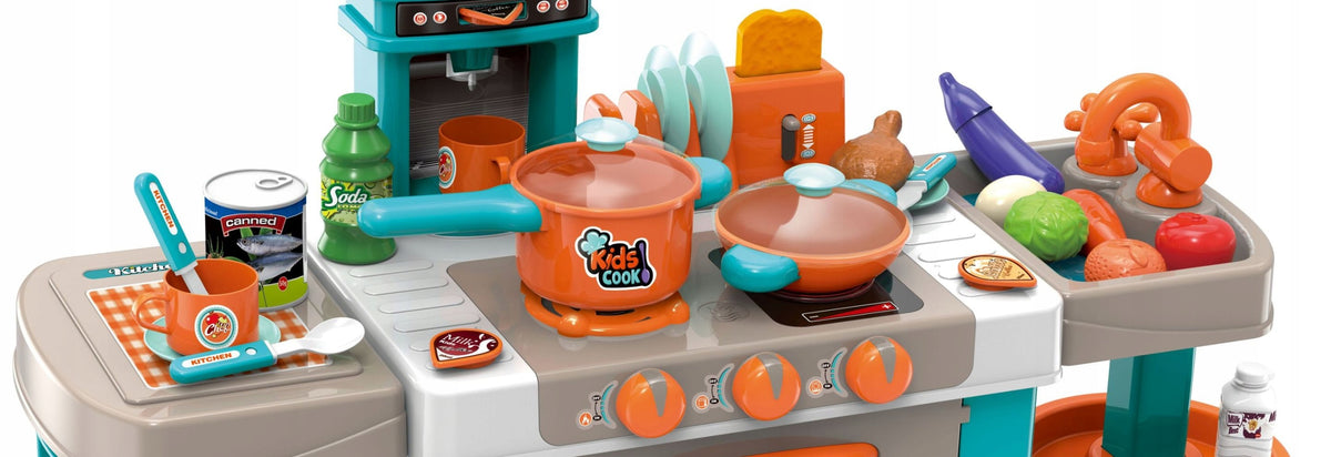Large children's kitchen with interactive accessories EAN (GTIN) 5907518338555