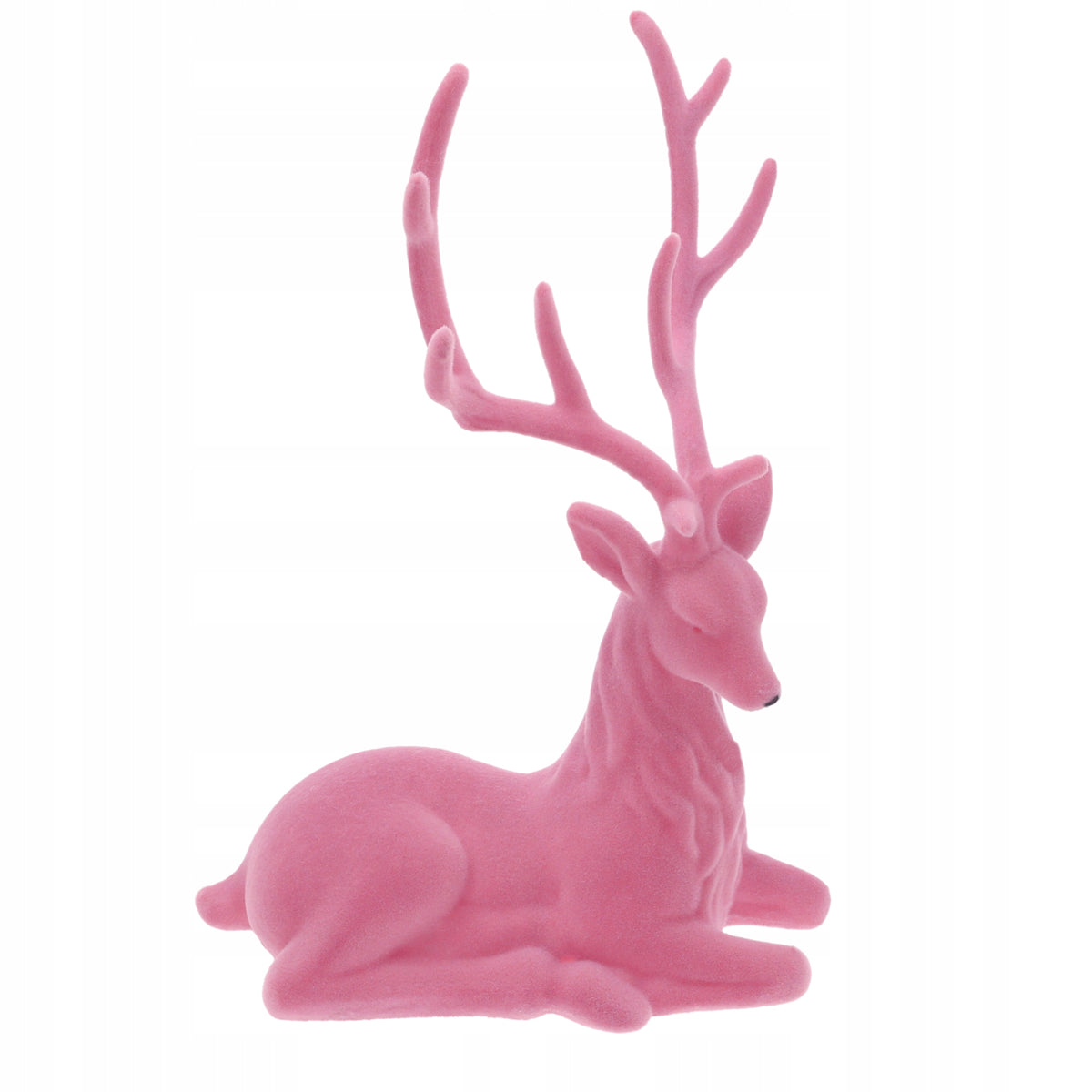 Large decorative reindeer pink figurine Christmas decoration gift 36x25cm Manufacturer code SF2105
