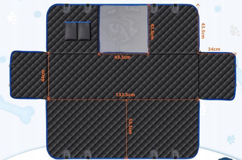 Large dog net cover for whole rear couch hammock protective mat Manufacturer code 741718382339