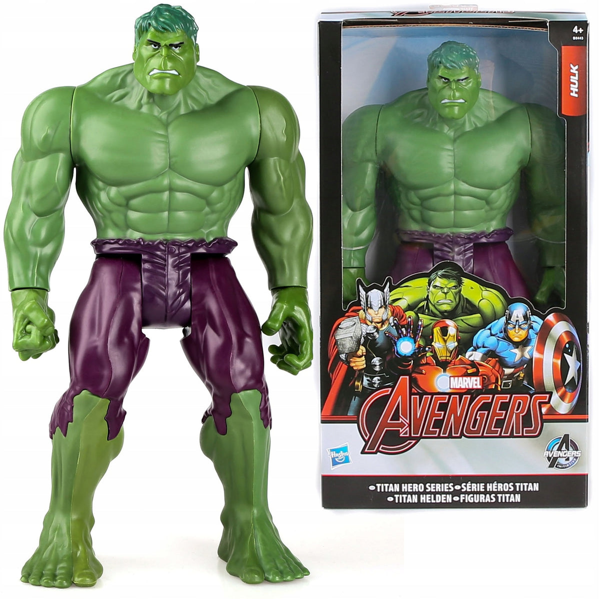 Large figurine HULK AVENGERS HASBRO 30 cm B0443 new series TITAN HERO