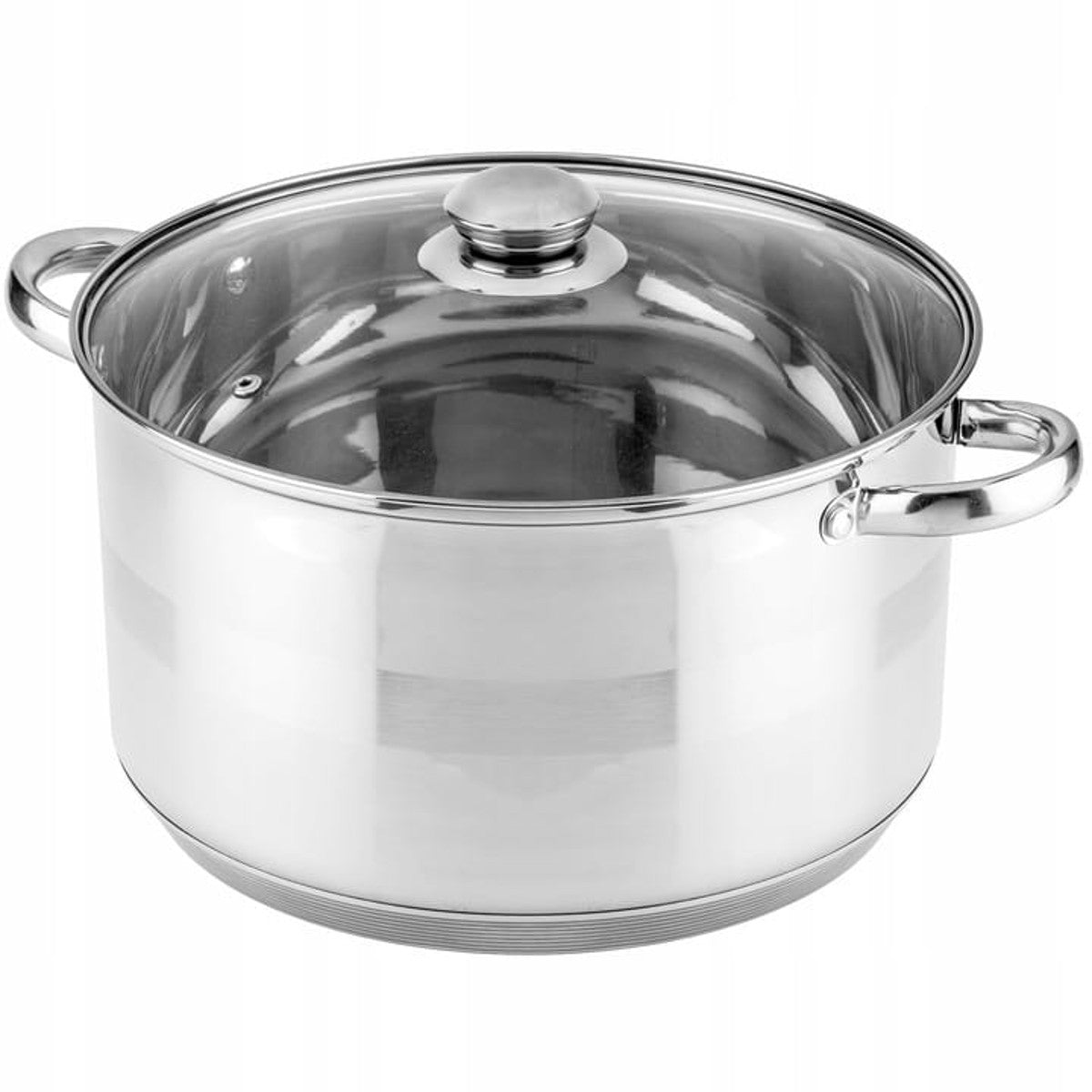 Large gastro pot + lid INDUCTION 30 cm. 12 L