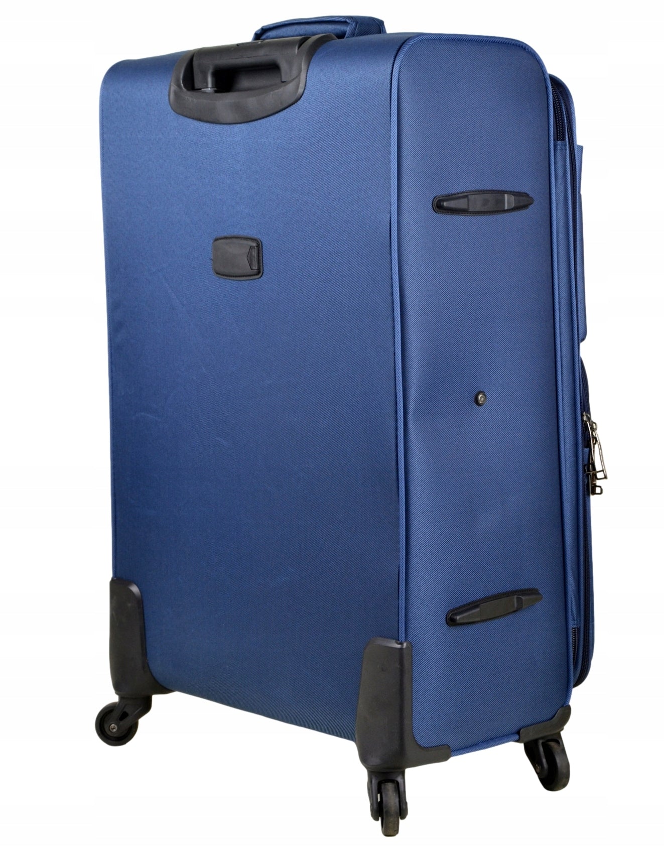 Large material suitcase on wheels Polaris 77 - 100 liters Depth (shorter edge) 30 cm