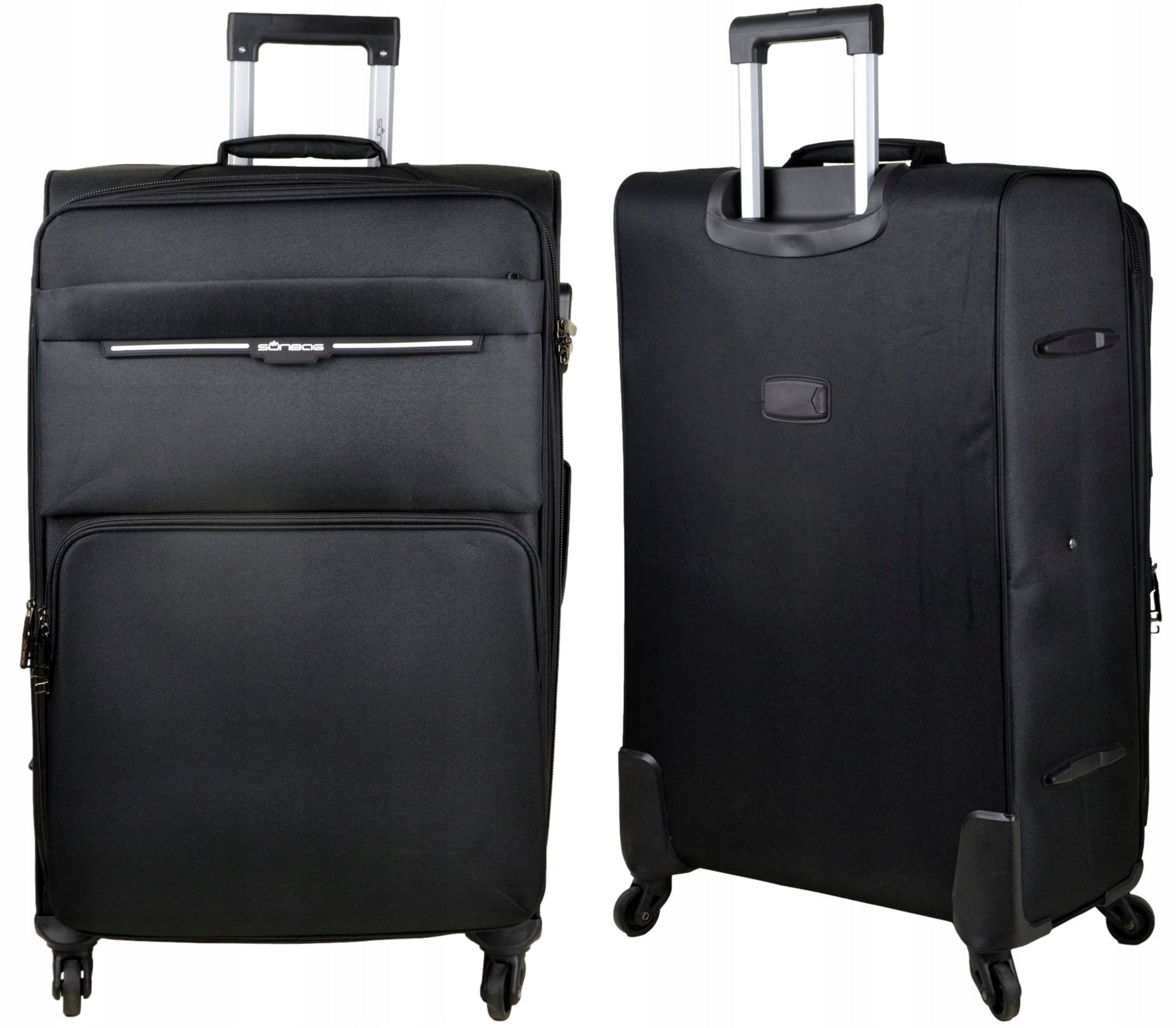 Large material suitcase on wheels Polaris 77 - 100 liters Model Sunbag
