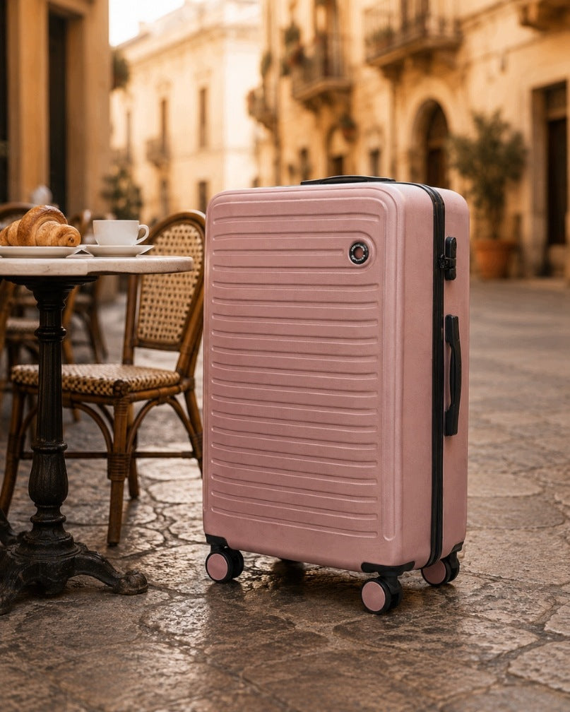 Large suitcase WINGS ABS+ 97L hard luggage on wheels 360 Packaging status original