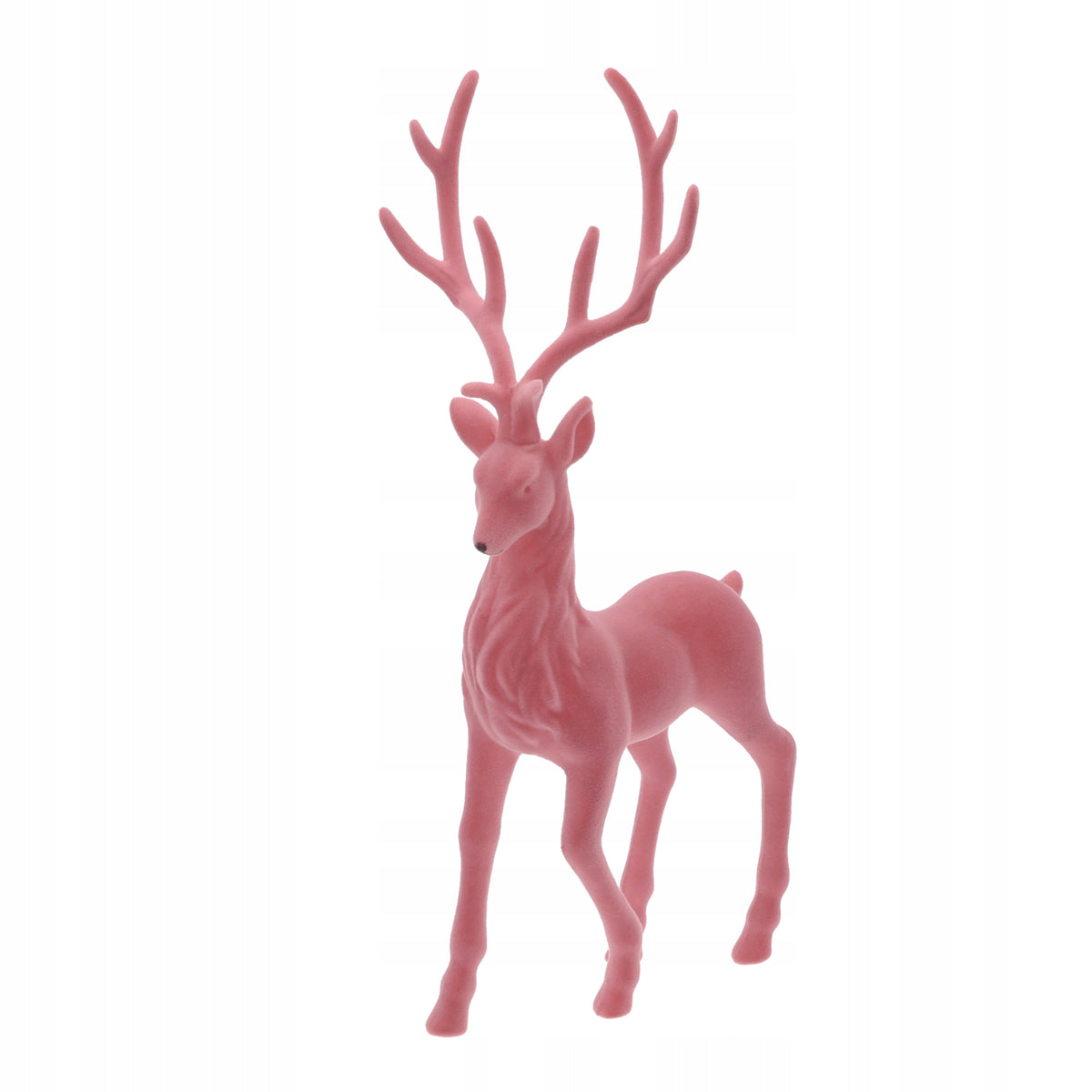 Large velour reindeer Christmas figurine ornament Christmas gift 55 cm