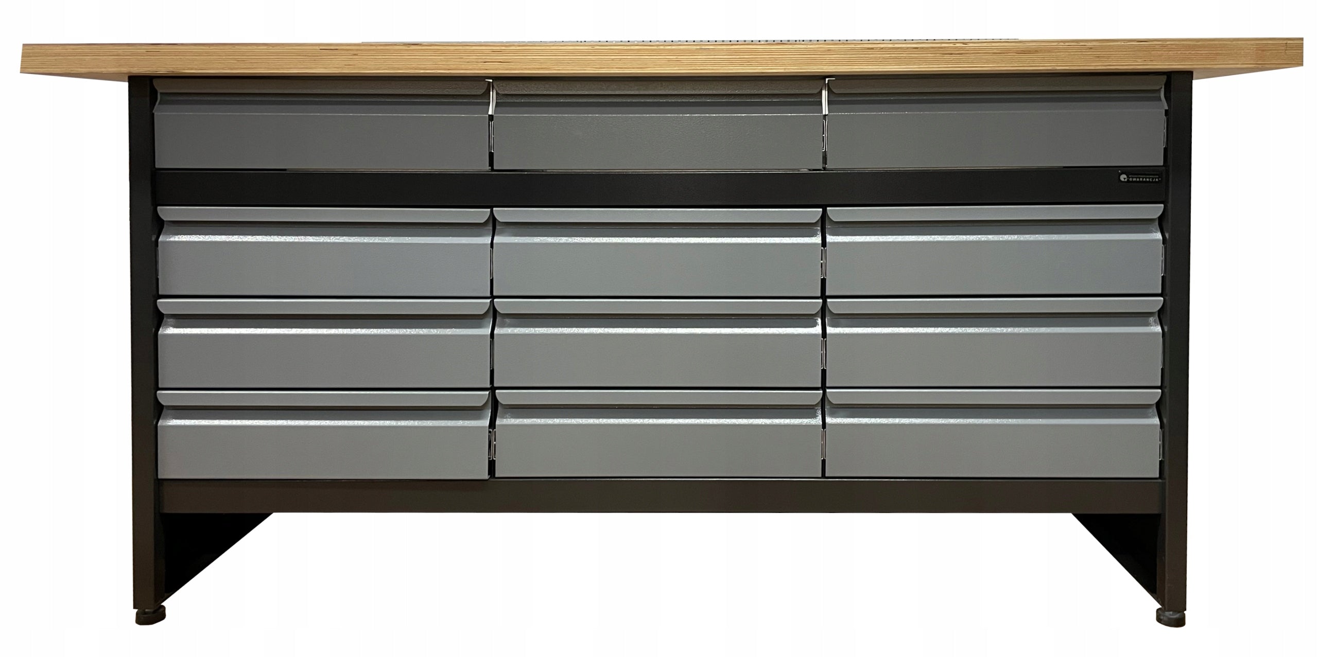 Large work workbench with 12 drawers, garage table Polish PRODUCT Brand MSI Gwarancja