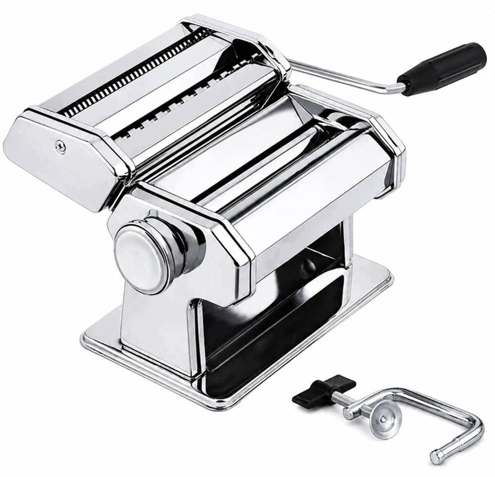Lasagne 3in1 Dumpling Cakes Pasta Slicer Steel Manual Manufacturer code KUGO home Maszynka Krajarka do Makaronów 3w1