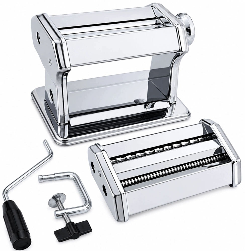 Lasagne 3in1 Dumpling Cakes Pasta Slicer Steel Manual Packaging status original