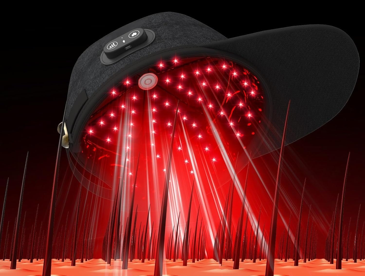 Laser Cap LLLT Wireless 660–850nm LED Supporting Hair Condition. Packaging status original