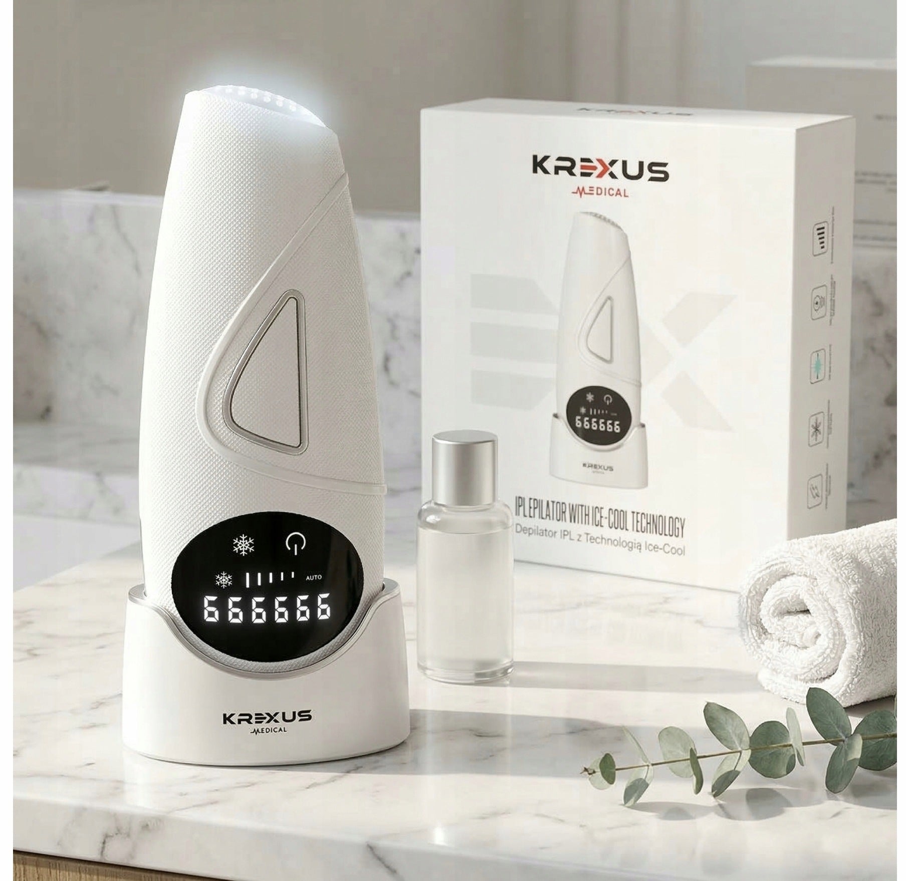 Laser Epilator Ipl Ice Cool Cooling Painless Bikini Manufacturer code VU-IPL01