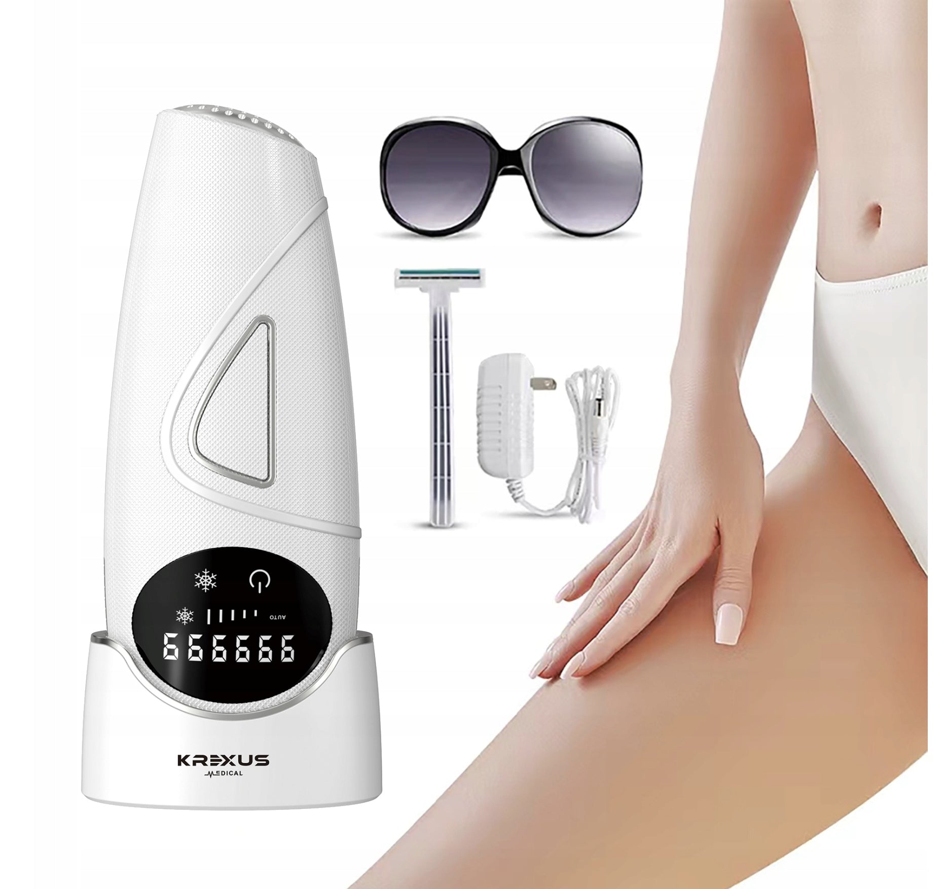 Laser Epilator Ipl Ice Cool Cooling Painless Bikini