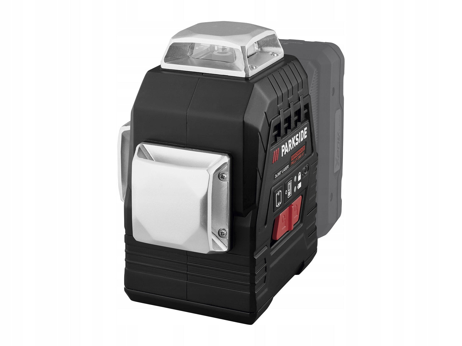 Laser Krzyżowy 3x360 Parkside Profesional PKLLP 3360 A1 trzy płaszczyzny Model PKLLP 3360 A1