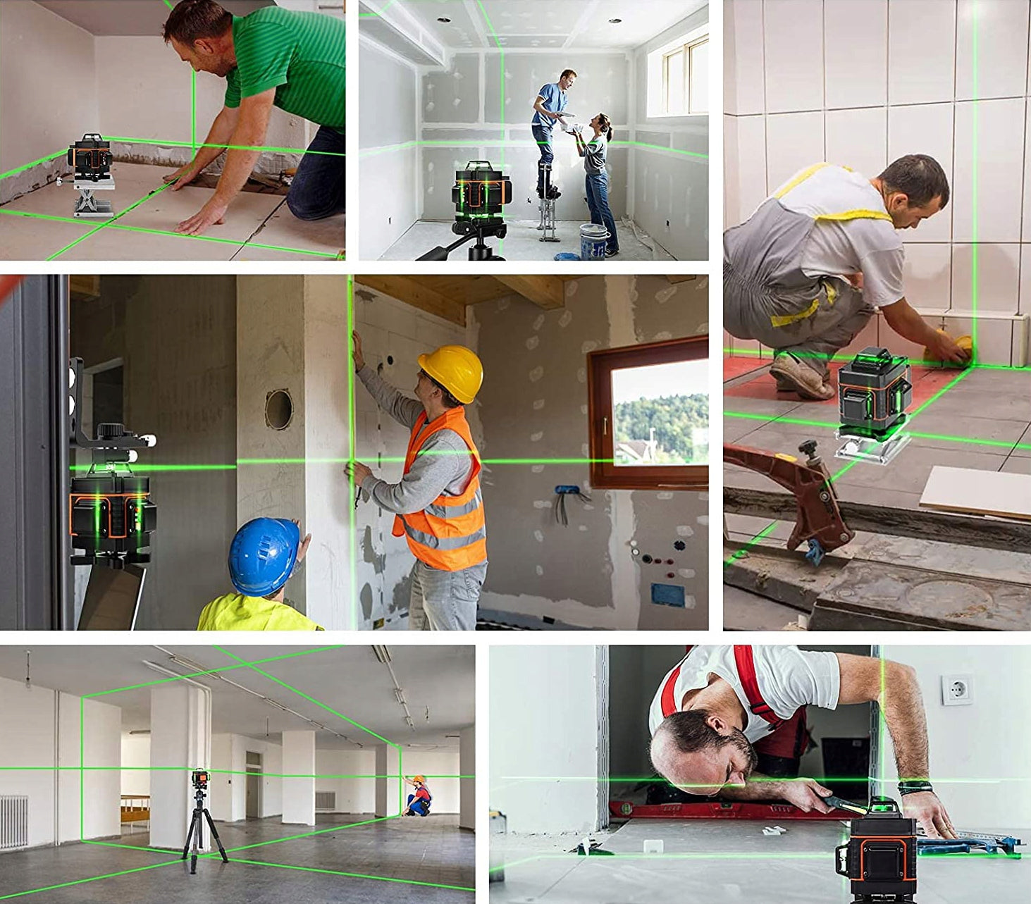 Laser Level 4D Cross Laser 360 Green Plane 16 Line Manufacturer code K754