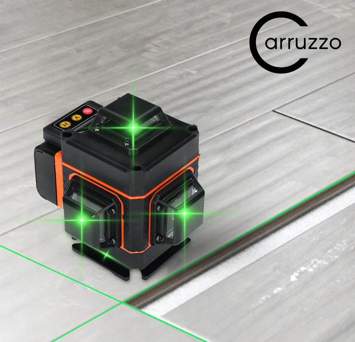 Laser Level 4D Cross Laser 360 Green Plane 16 Line Measurement accuracy (+/-) 0.2 mm