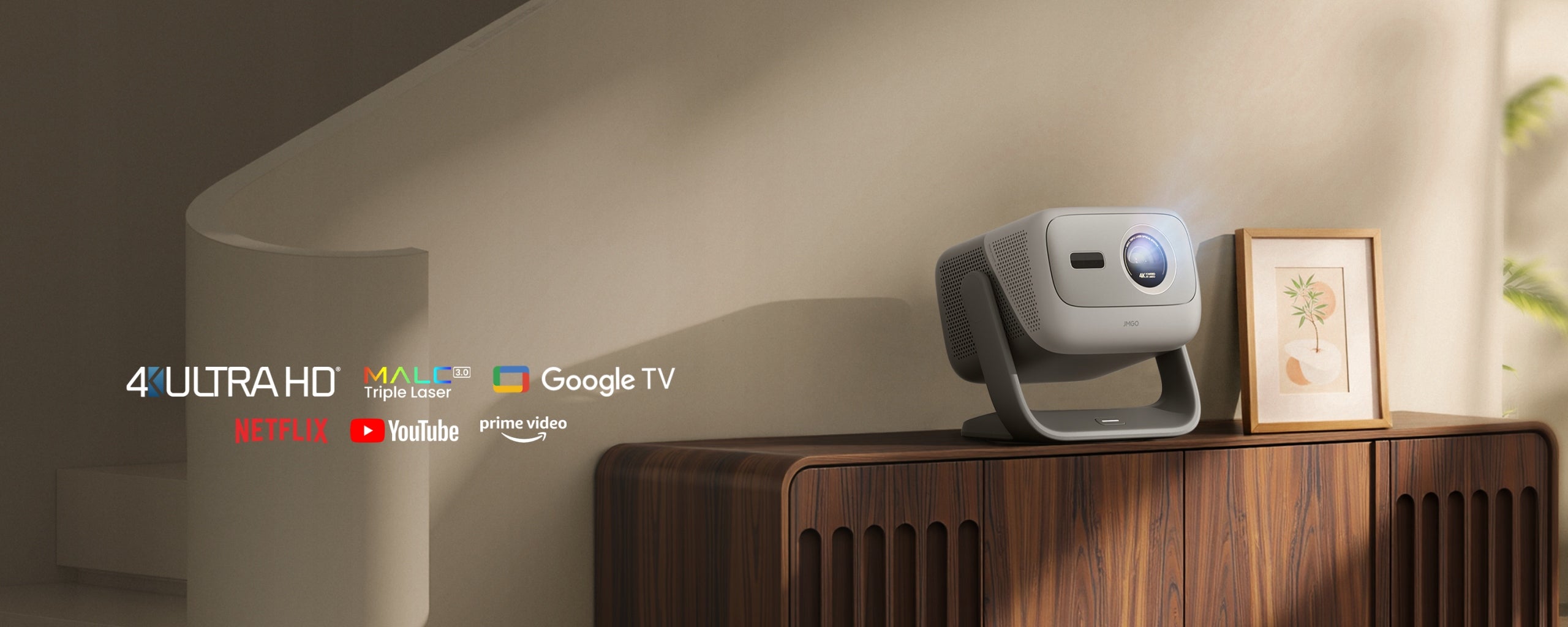 Laser Projector JMGO N3 4K Google TV poland distribution Manufacturer code J93-8K2