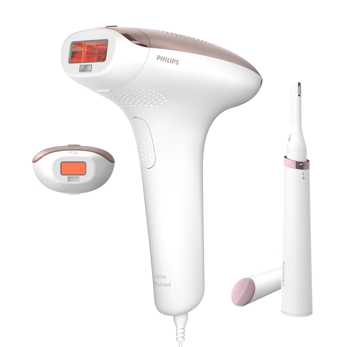Laser epilator Philips 2 caps + Trimmer Manufacturer code BRI956/00