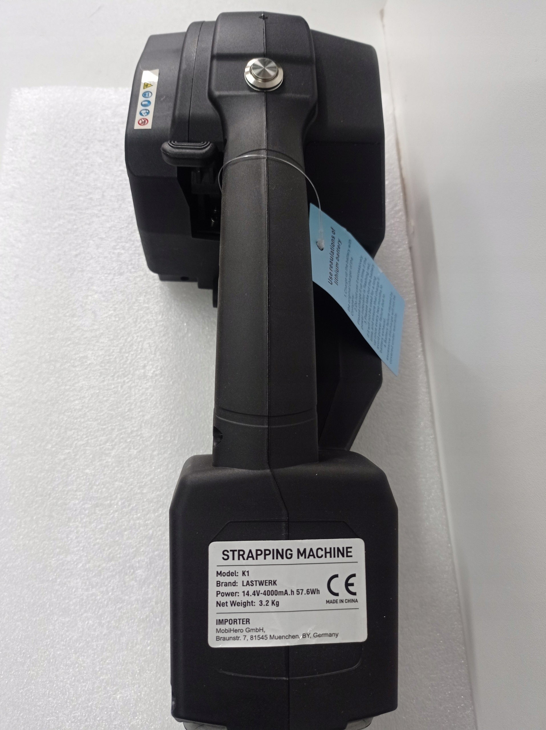 LastWerk K1 banding machine for PP/PET tapes 13 – 16 mm from a German company Brand no brand
