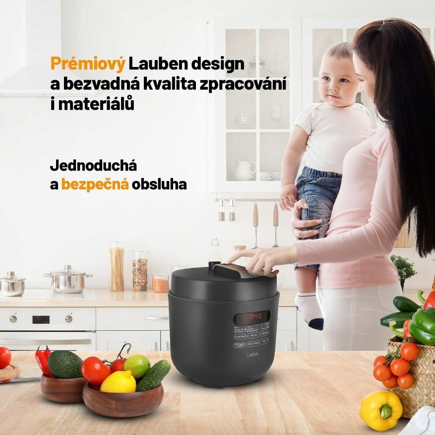 Lauben Electric Pressure Cooker 5000AT - tlakový hrnec Capacity 5 l