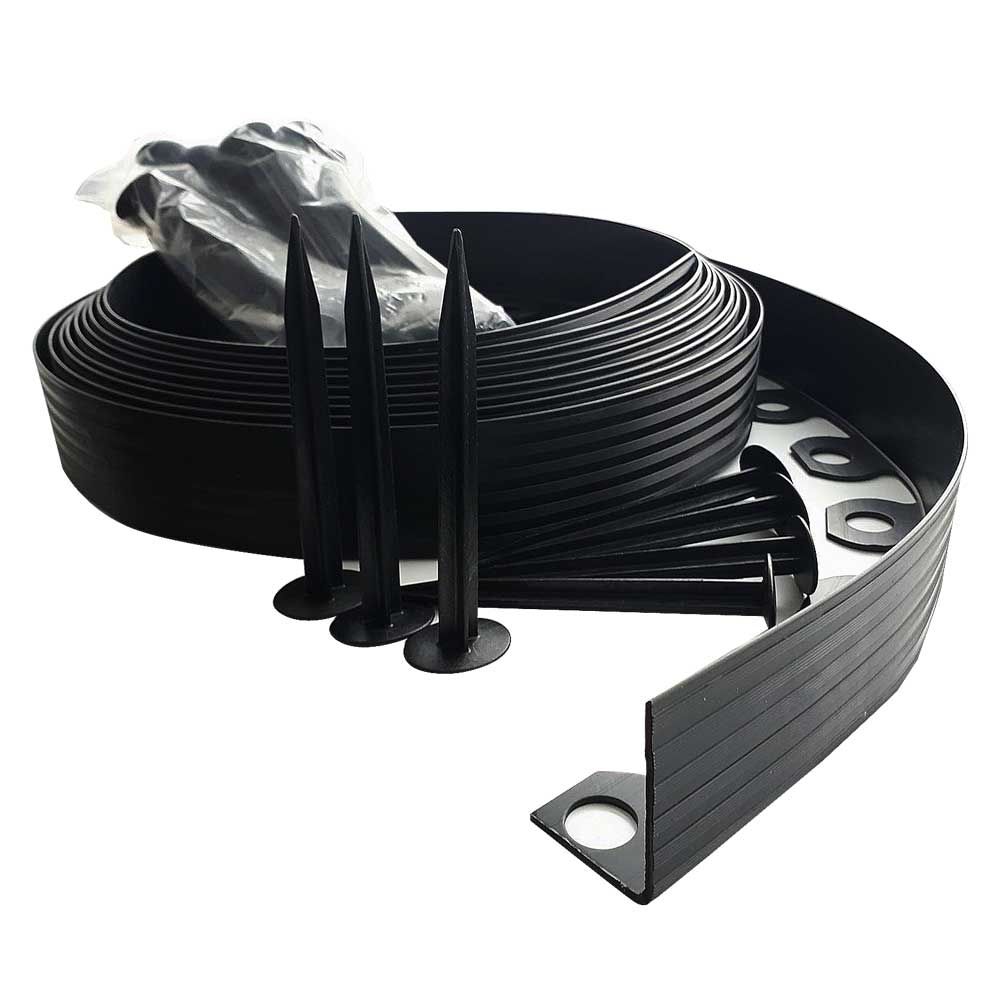 Lawn Garden edging High 10 m + 50 ANCHOR Palisade