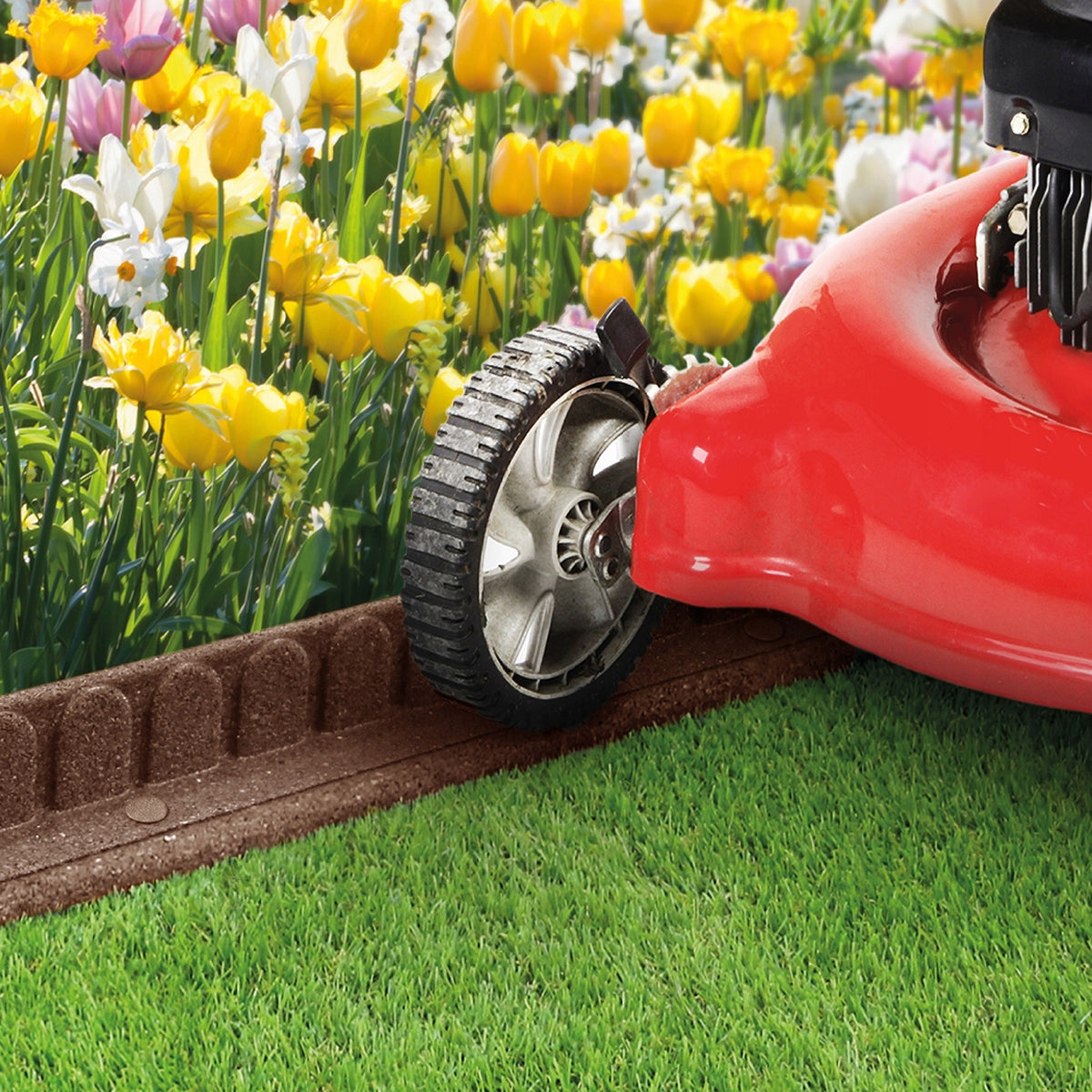 Lawn Garden edging for Lawn Mowers 120cm Facilitates Mowing Frost-resistant Packaging status original