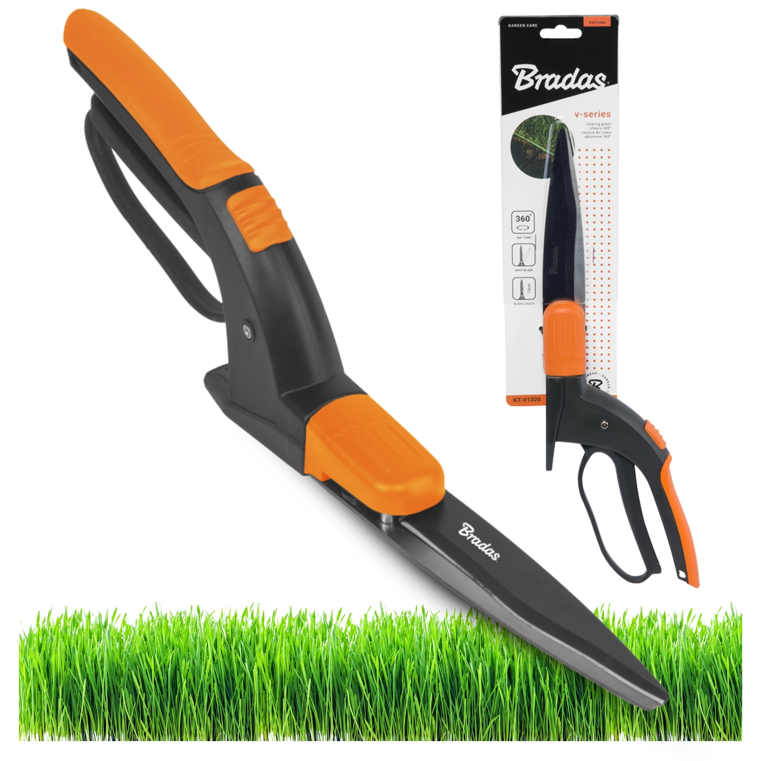 Lawn Grass Trimming Shears 360' Bradas KT-V1320