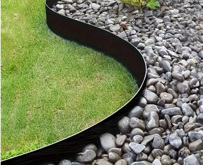 Lawn edging Garden edging 20m height 4 cm plus anchors 2x10m Packaging status original