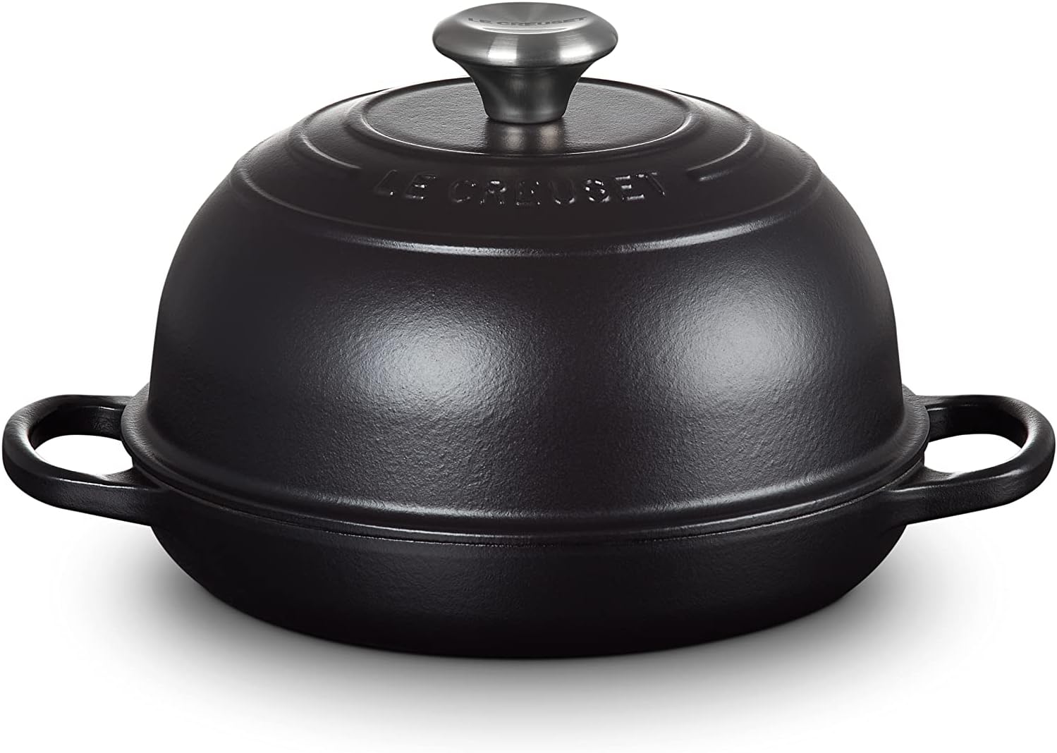 Le Creuset Bread Baking Brittany Cast Iron 24 cm Black Mat New