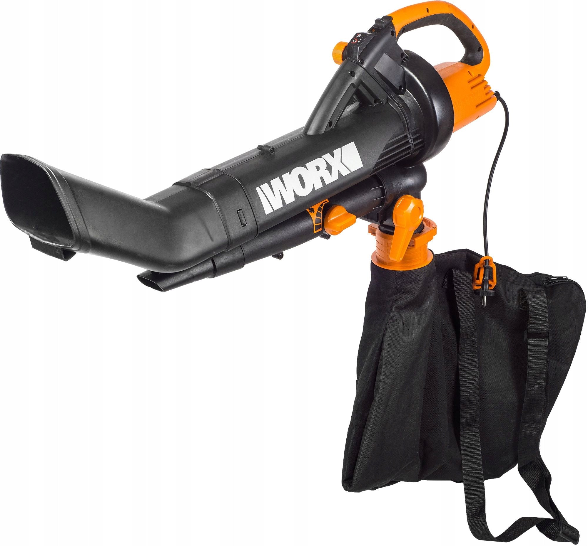 Leaf Blower WORX WG505E Electric Bag 45l Shredder Output 0 m3/min