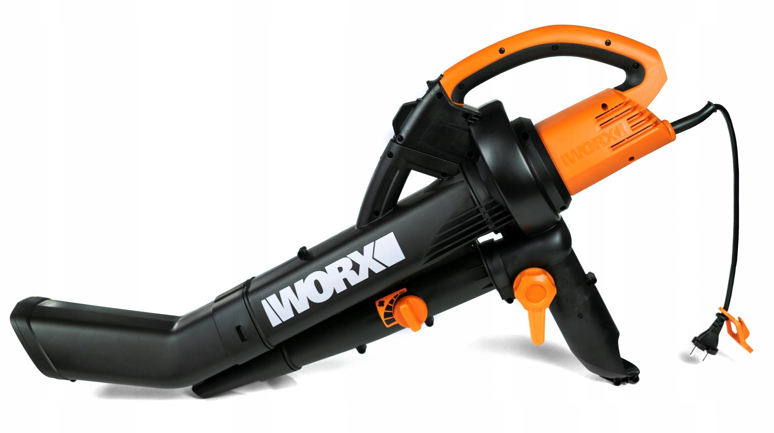 Leaf Blower WORX WG505E Electric Bag 45l Shredder Power supply electrical