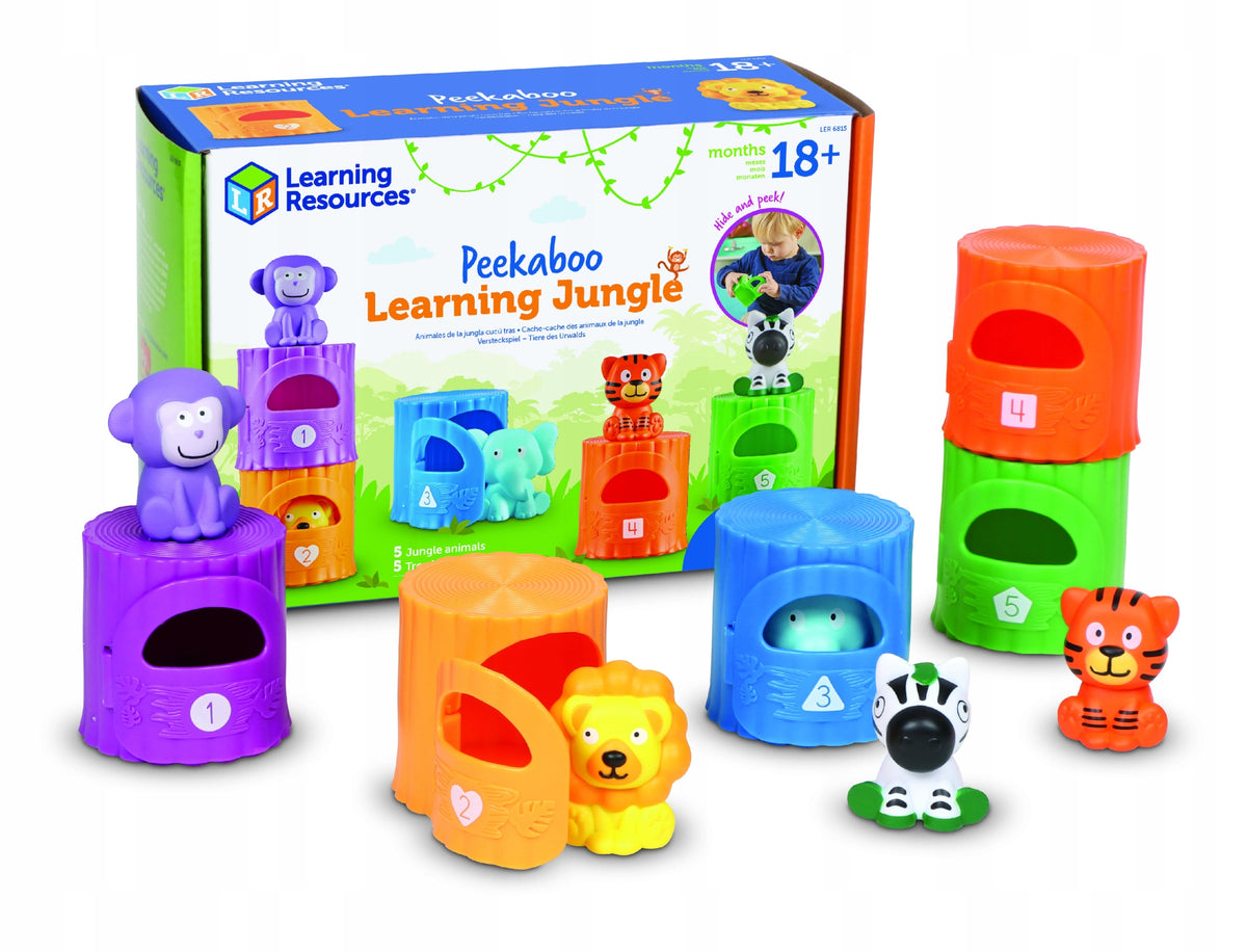 Learning Resources - Učící se džungle Peekaboo