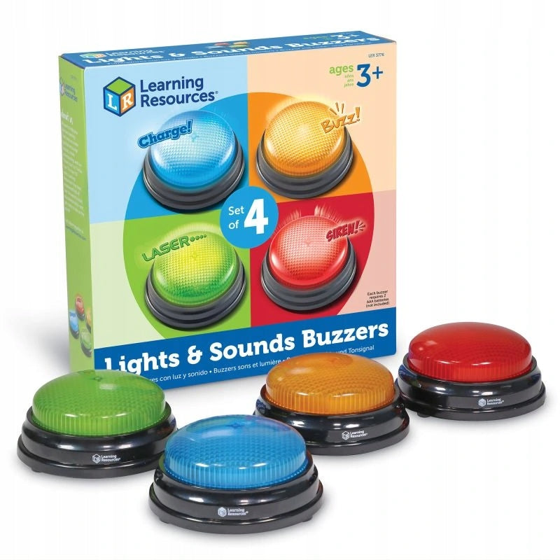 Learning Resources - Zvuková a světelná tlačítka