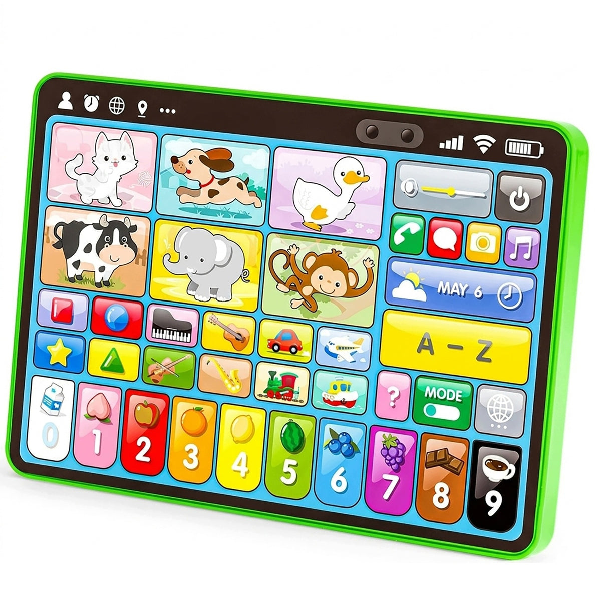 Learning Tablet for 1-3 Toddlers Educational Toy with Sounds&Speech Therapy