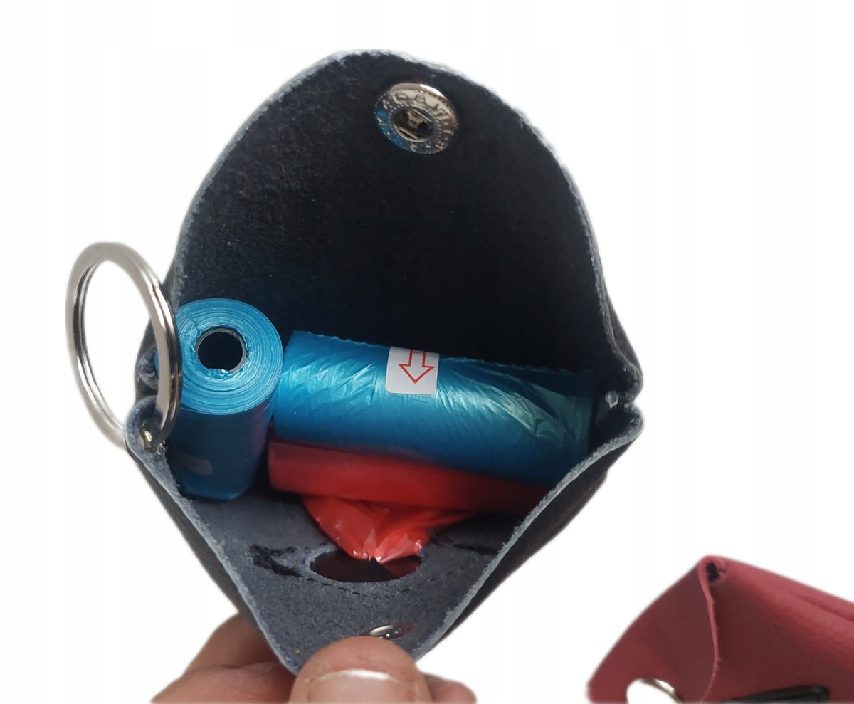Leather Pouch Buyer Pouches for Dog Feces Leather Container Brand Sunka