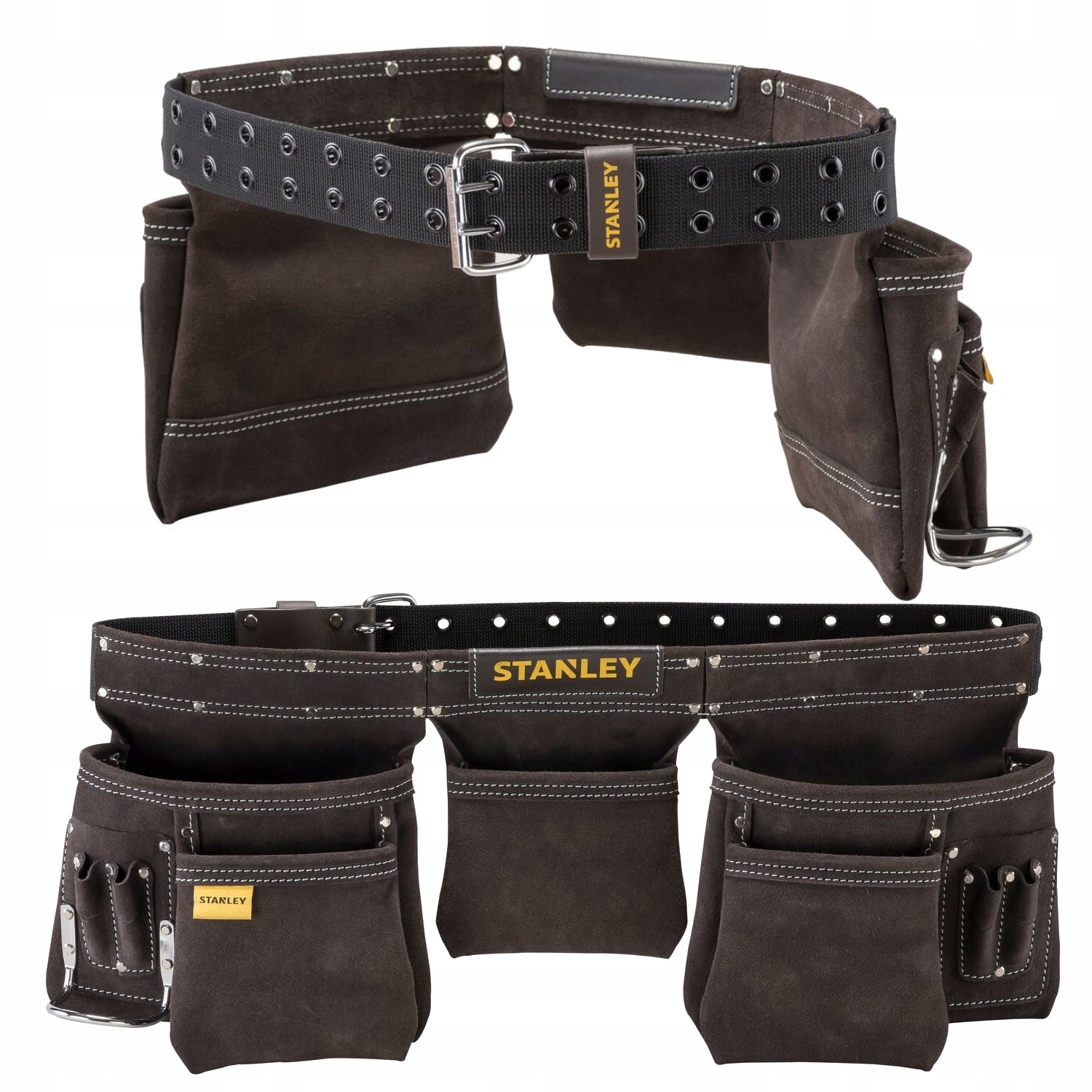 Leather STRONG assembly belt Stanley