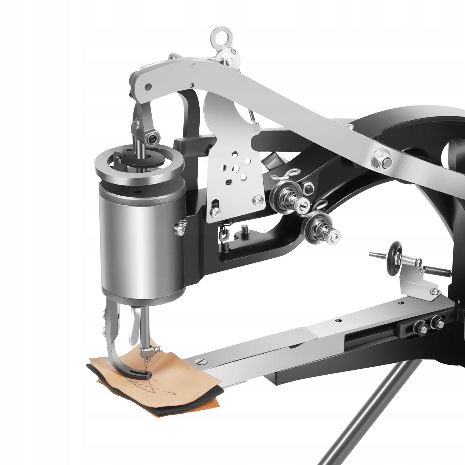 Leather Sewing Machine Hand Shoe Cobbler Stitching Repair Mending Machine Dominant color black
