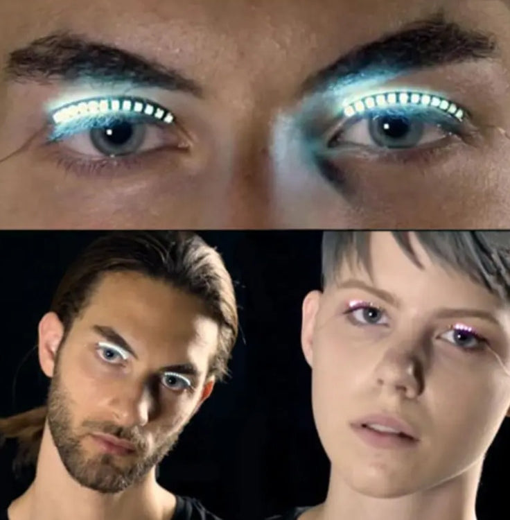 Led Party Carnival 2 COLORS Premium Glowing Eyelash Pads Manufacturer code LAMPA LED WARSZTATOWA DO MAKIJAŻU